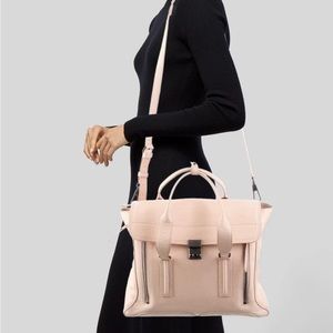 3.1 Phillip Lim pink Pashli large satchel bag